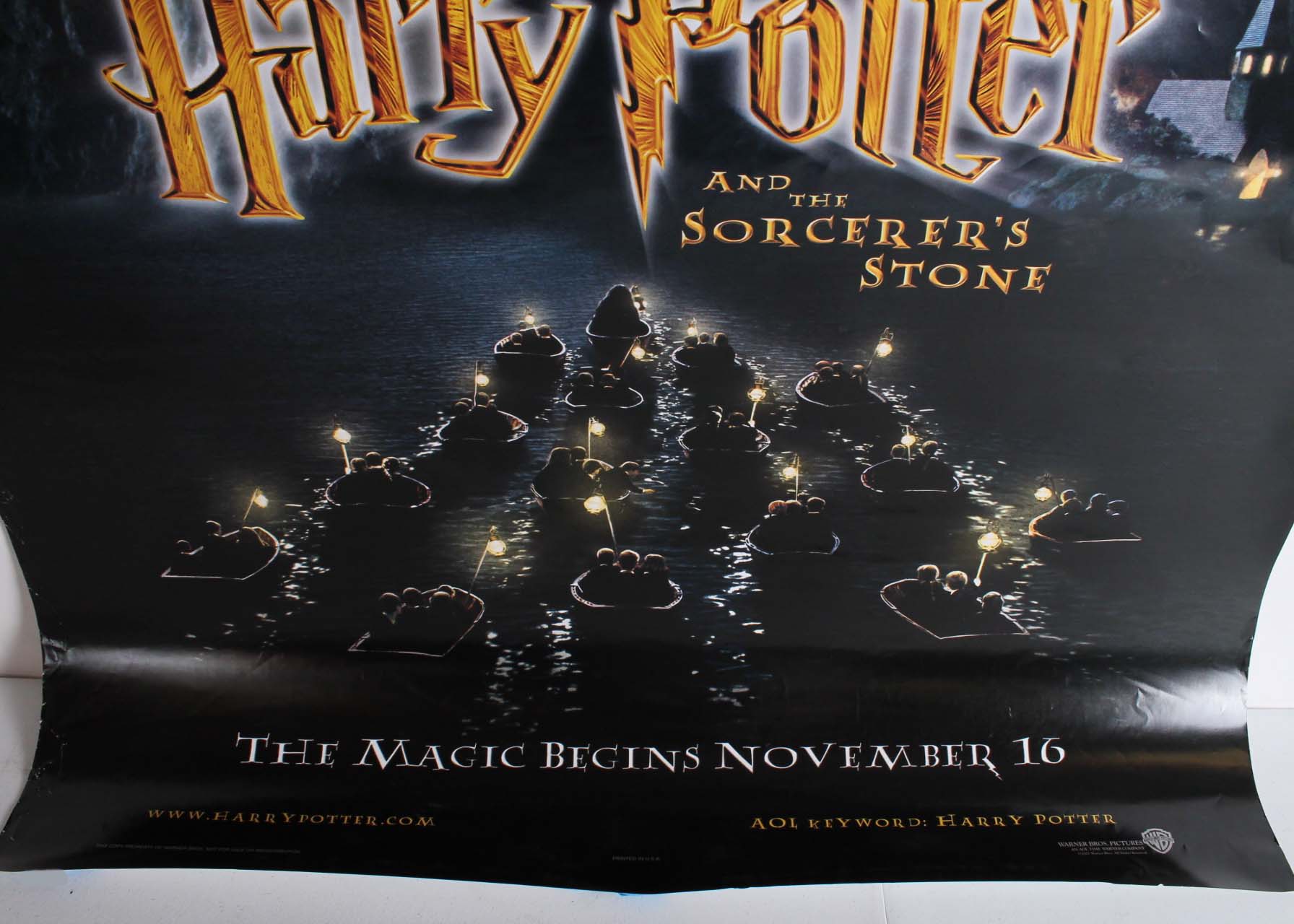 Harry Potter "The Sorcerers Stone" Movie Poster