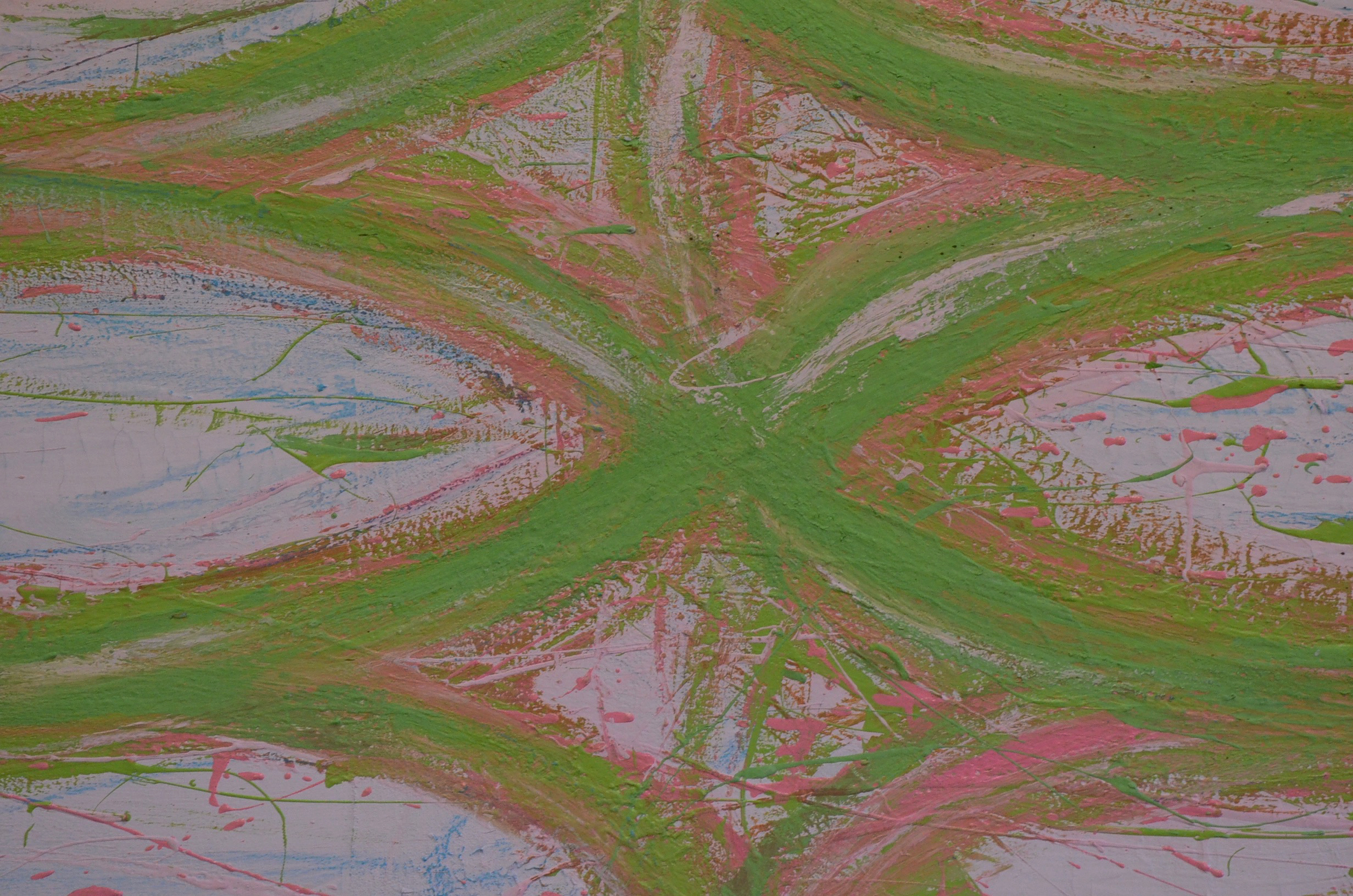 Nicholas Barbieri Mixed Media Painting "Loopdance"