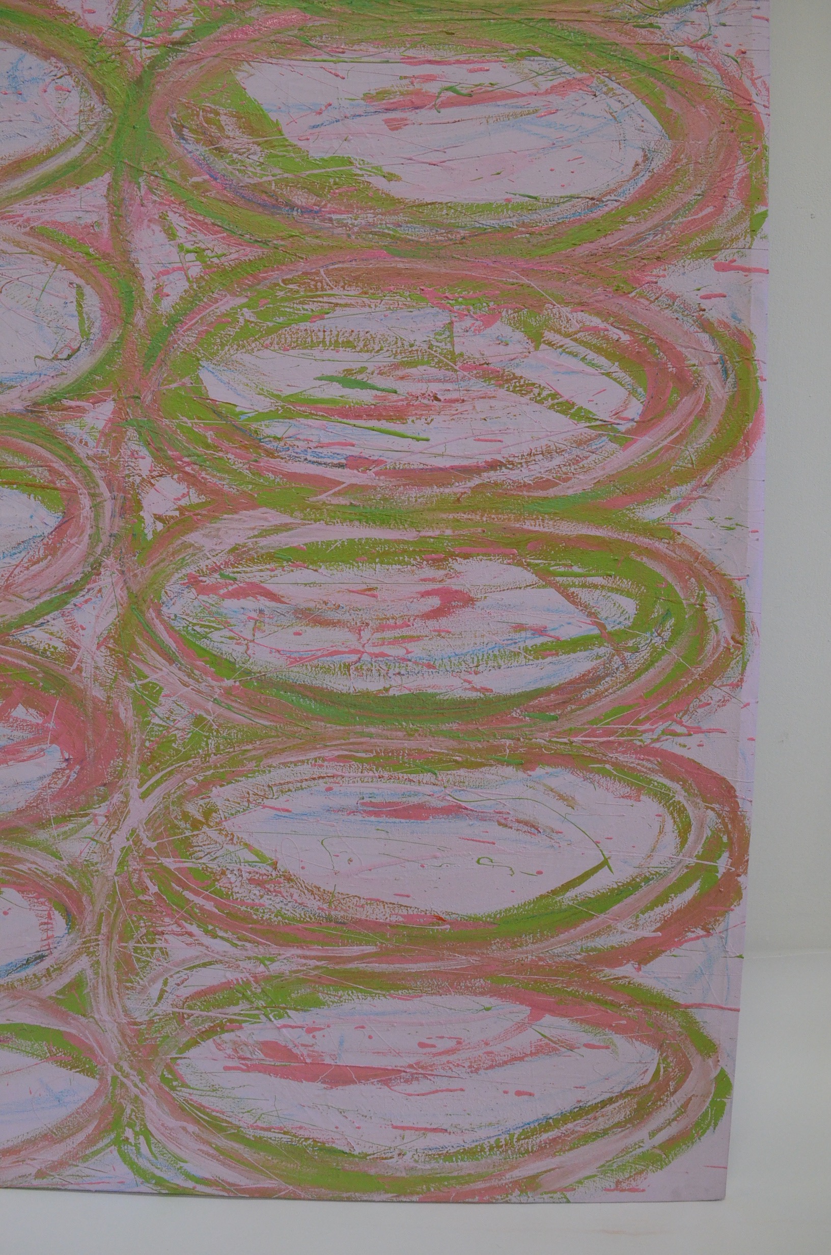 Nicholas Barbieri Mixed Media Painting "Loopdance"