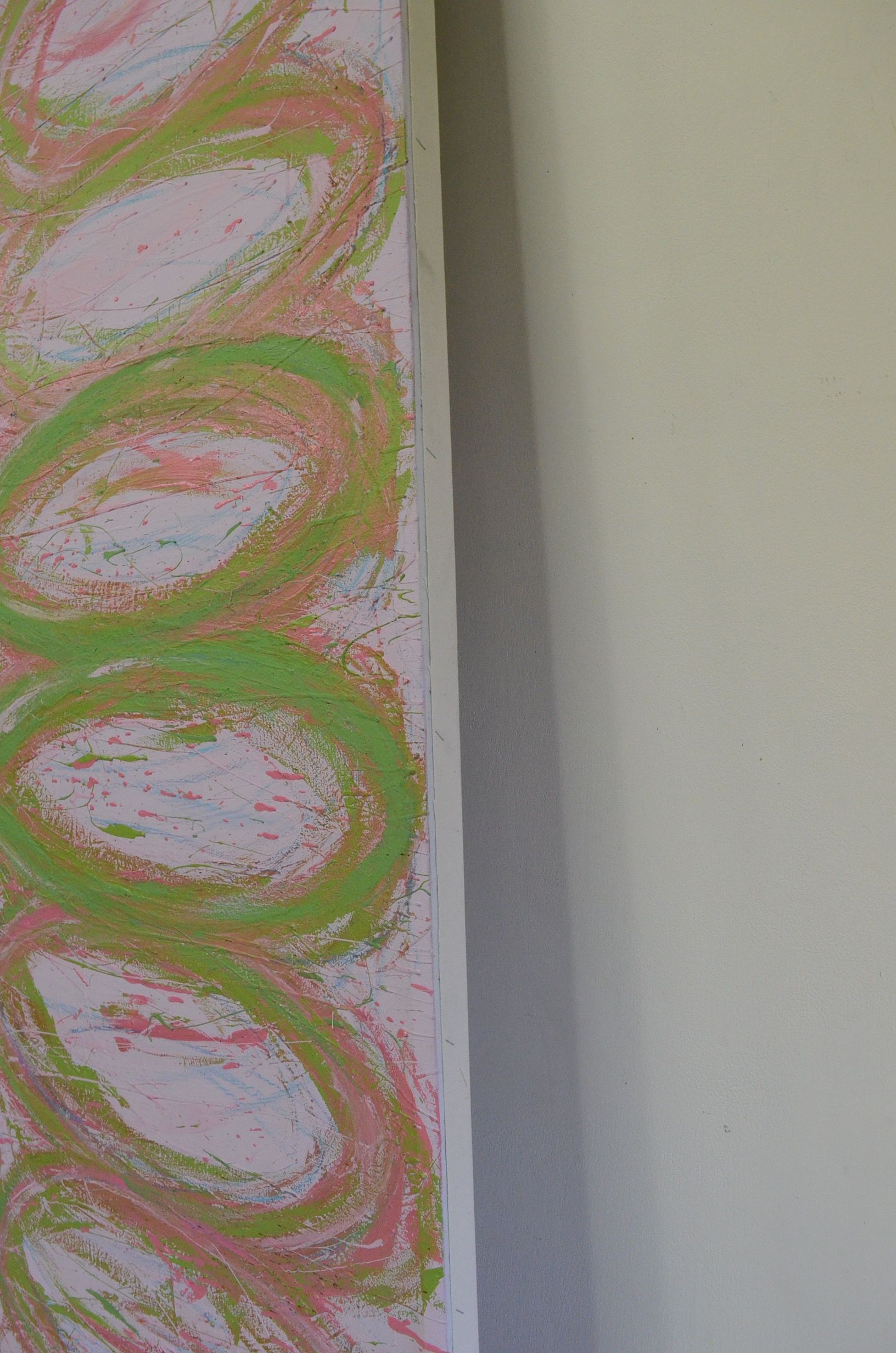 Nicholas Barbieri Mixed Media Painting "Loopdance"