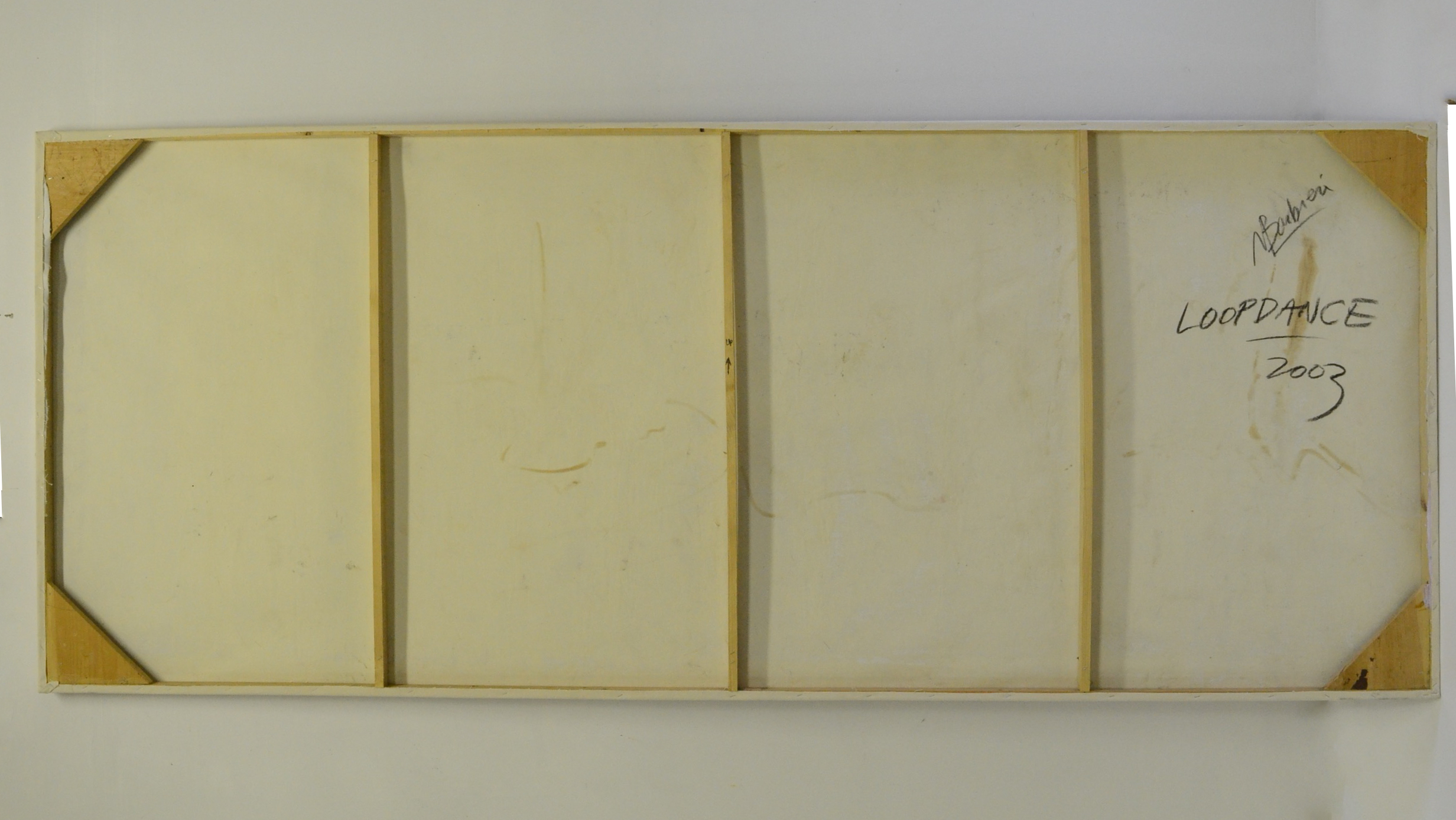 Nicholas Barbieri Mixed Media Painting "Loopdance"