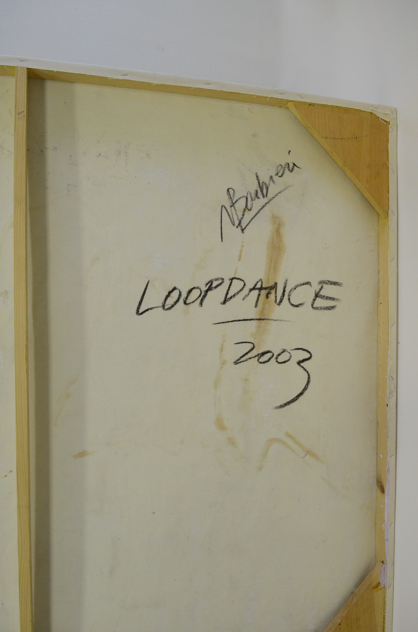 Nicholas Barbieri Mixed Media Painting "Loopdance"