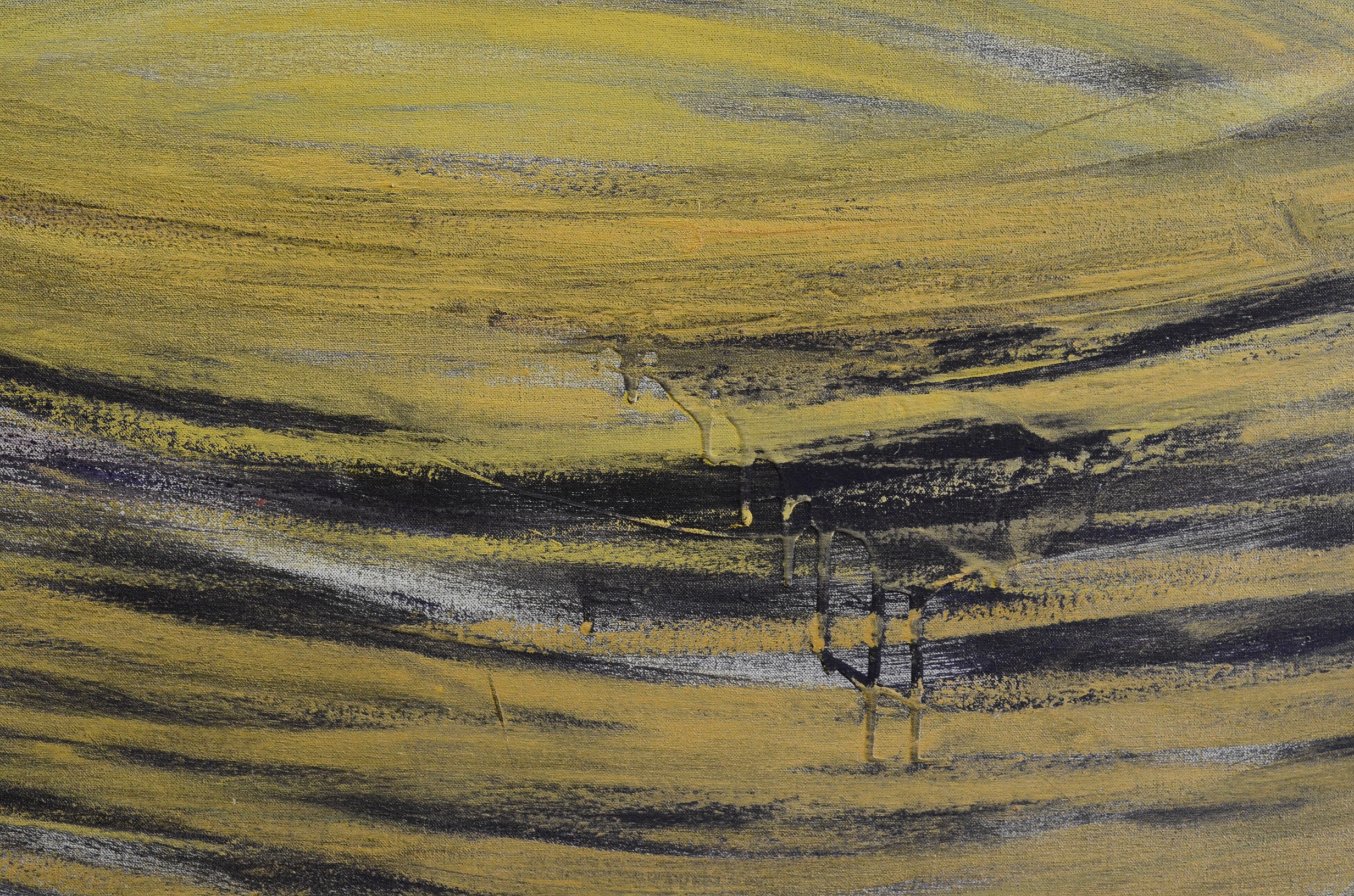 Nicholas Barbieri Mixed Media Painting "Spacetime Roll"