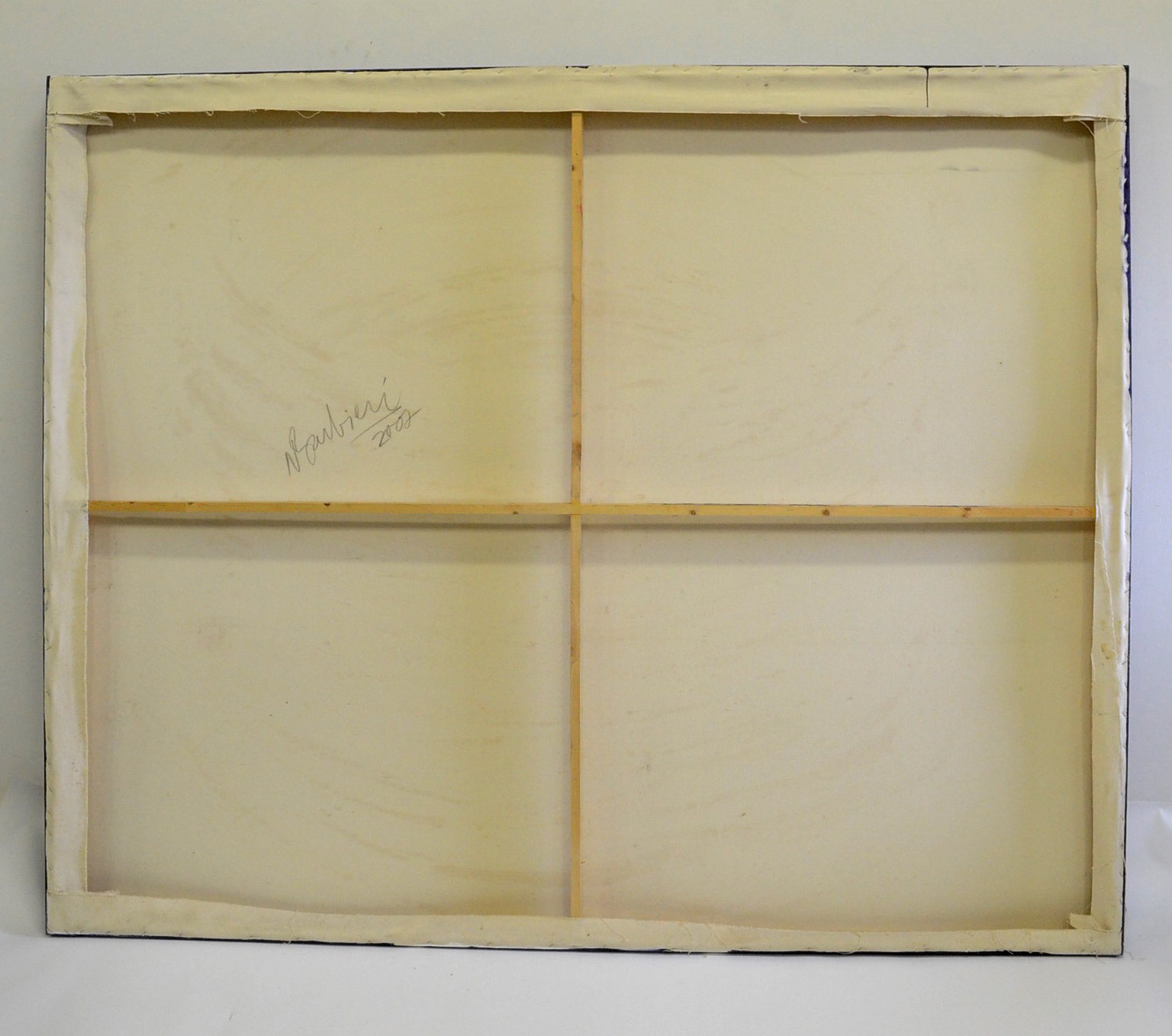 Nicholas Barbieri Mixed Media Painting "Spacetime Roll"