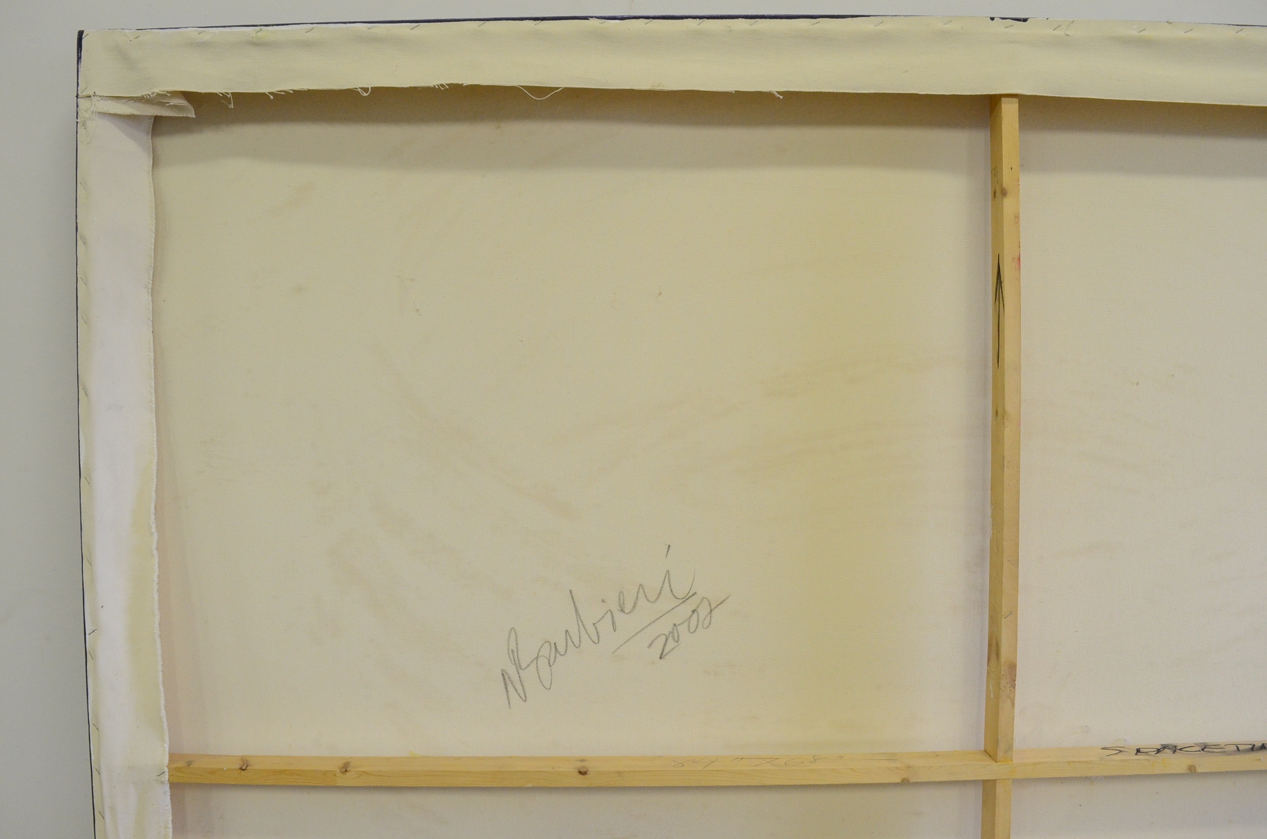 Nicholas Barbieri Mixed Media Painting "Spacetime Roll"