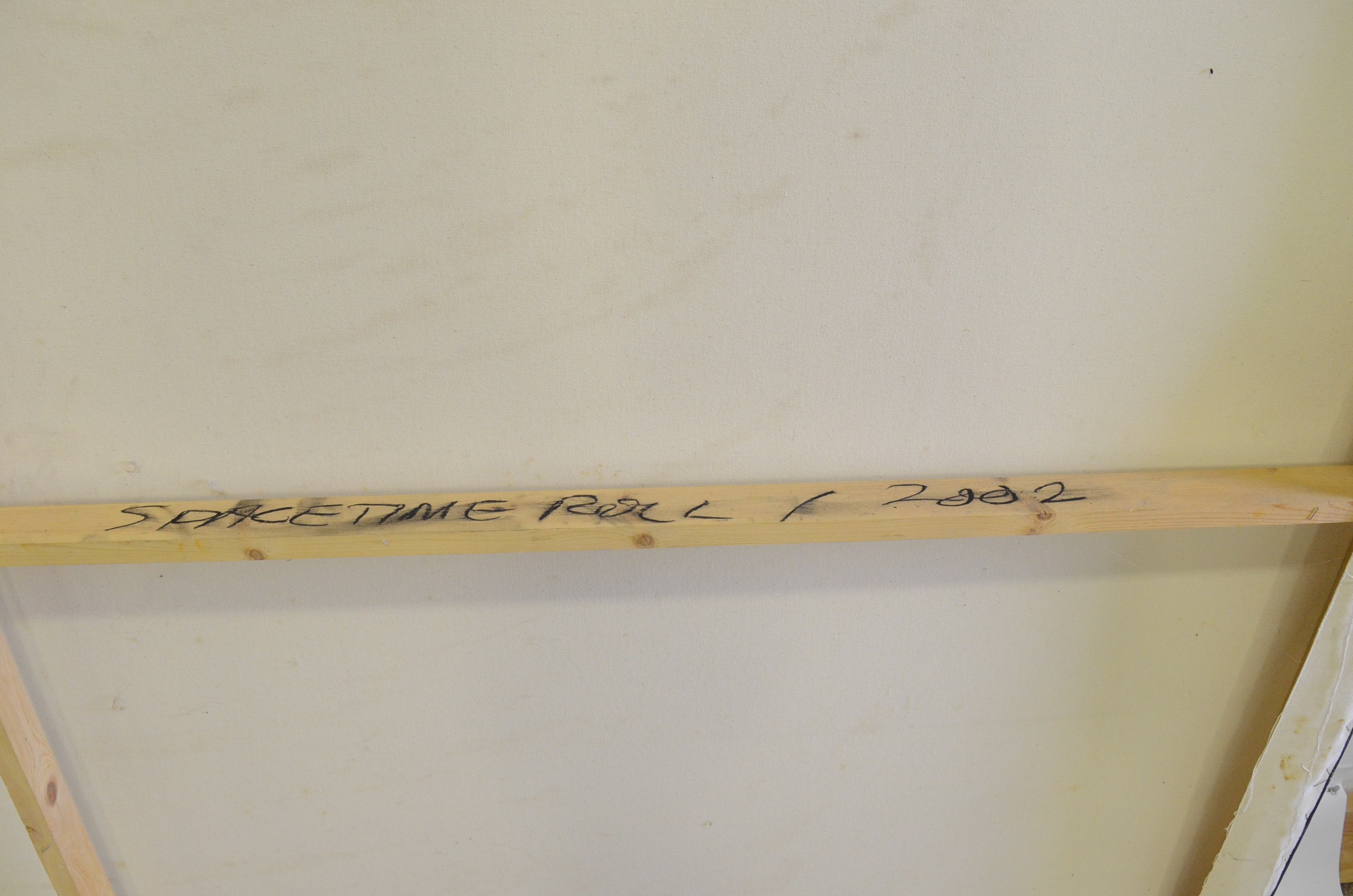 Nicholas Barbieri Mixed Media Painting "Spacetime Roll"