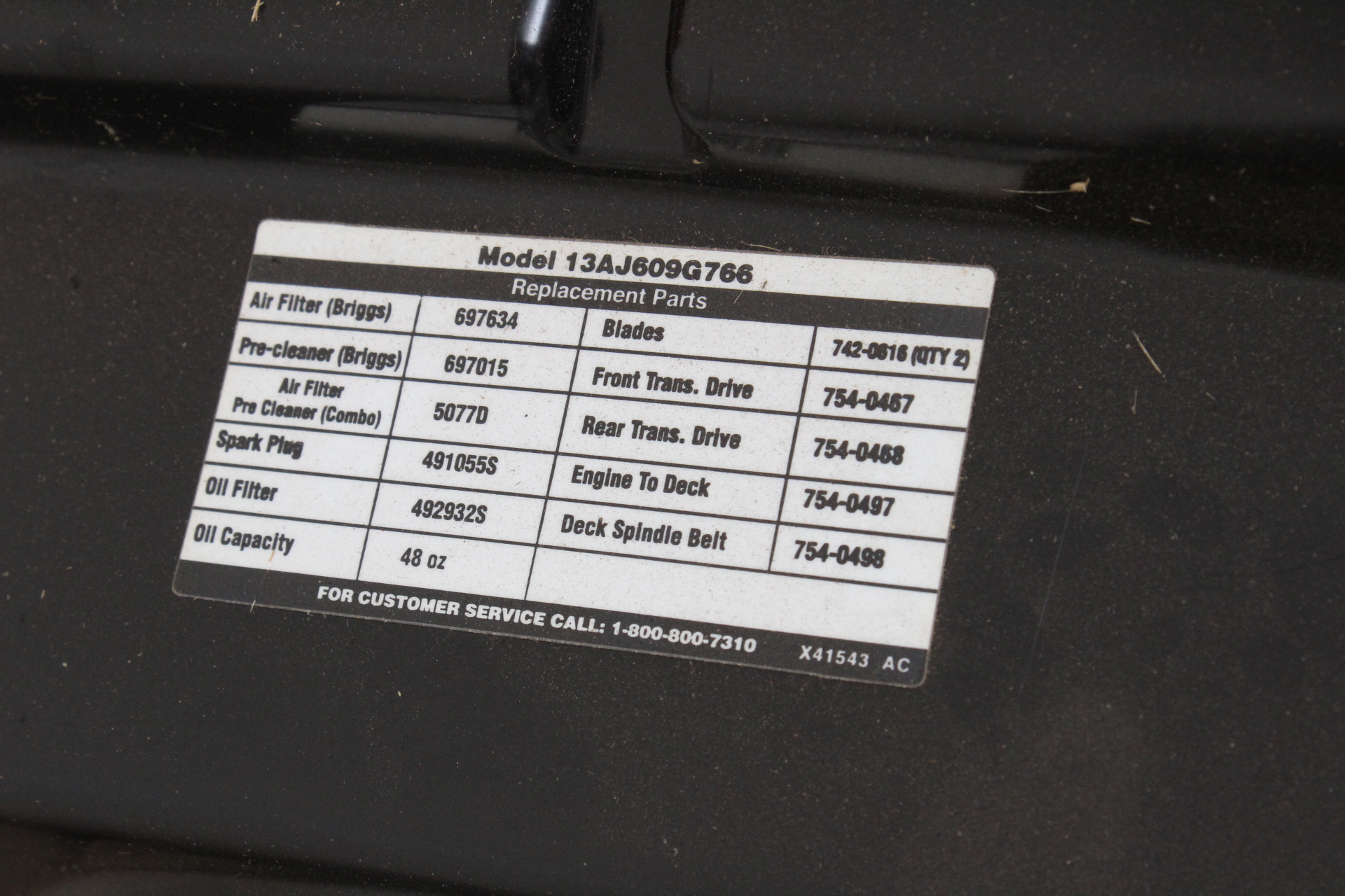 Troy-Bilt "Bronco" Lawn Tractor