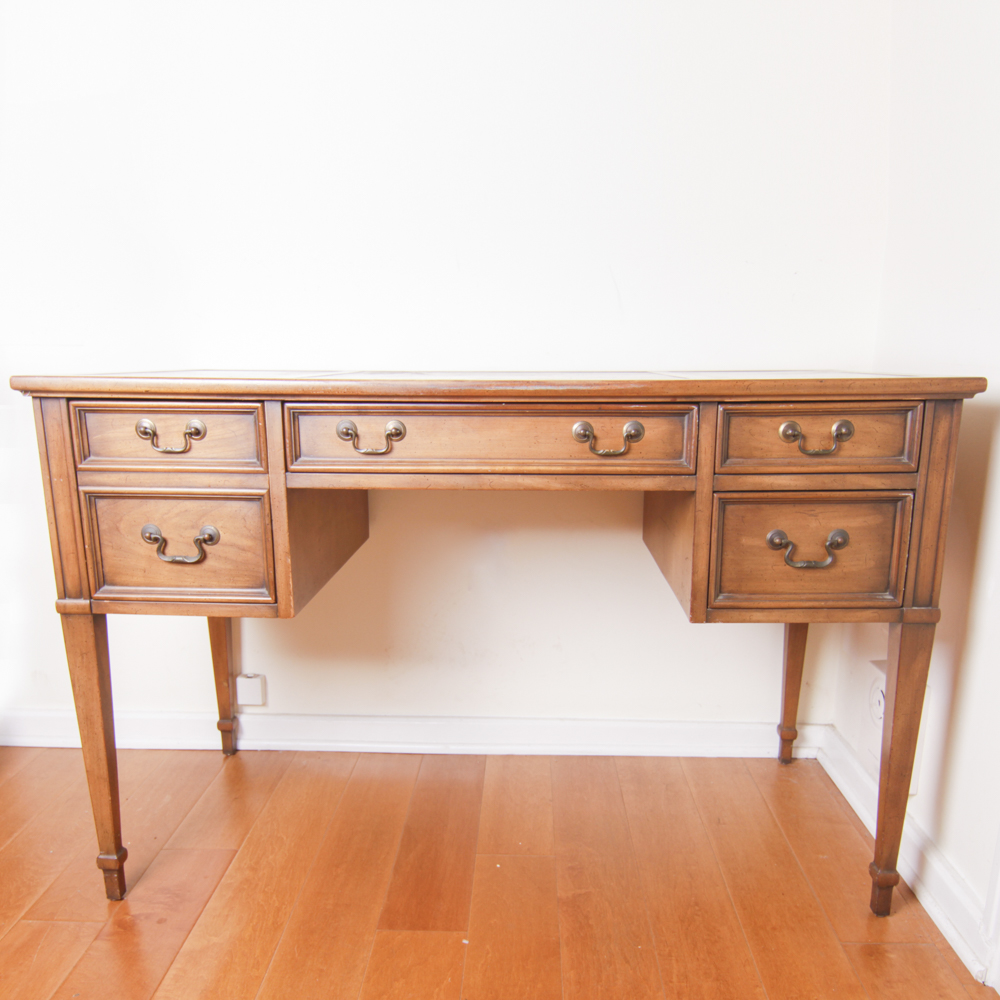 Sligh-Lowry Leather Top Desk