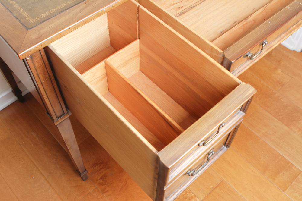 Sligh-Lowry Leather Top Desk