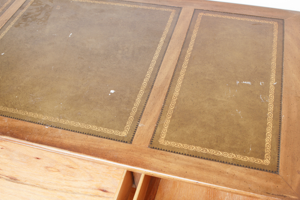 Sligh-Lowry Leather Top Desk