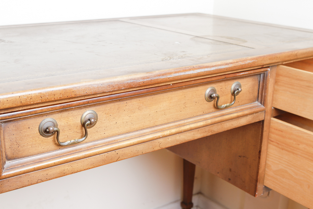 Sligh-Lowry Leather Top Desk
