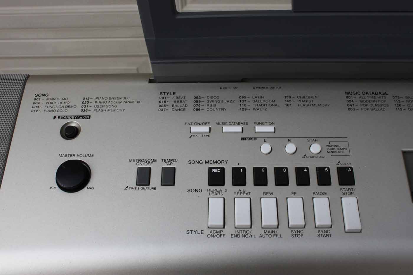 Yamaha Portable Grand Piano Digital Keyboard With Stand