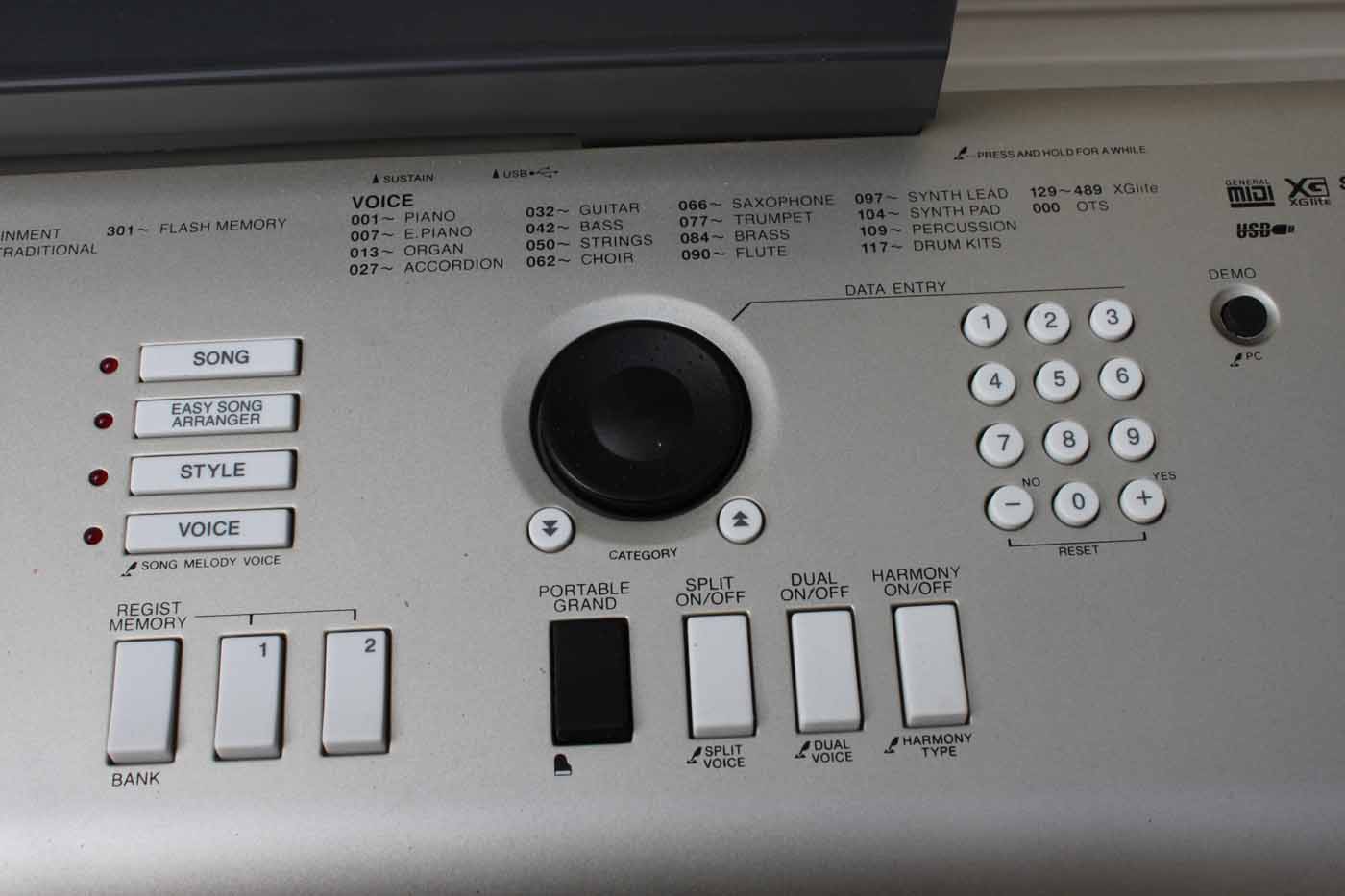 Yamaha Portable Grand Piano Digital Keyboard With Stand