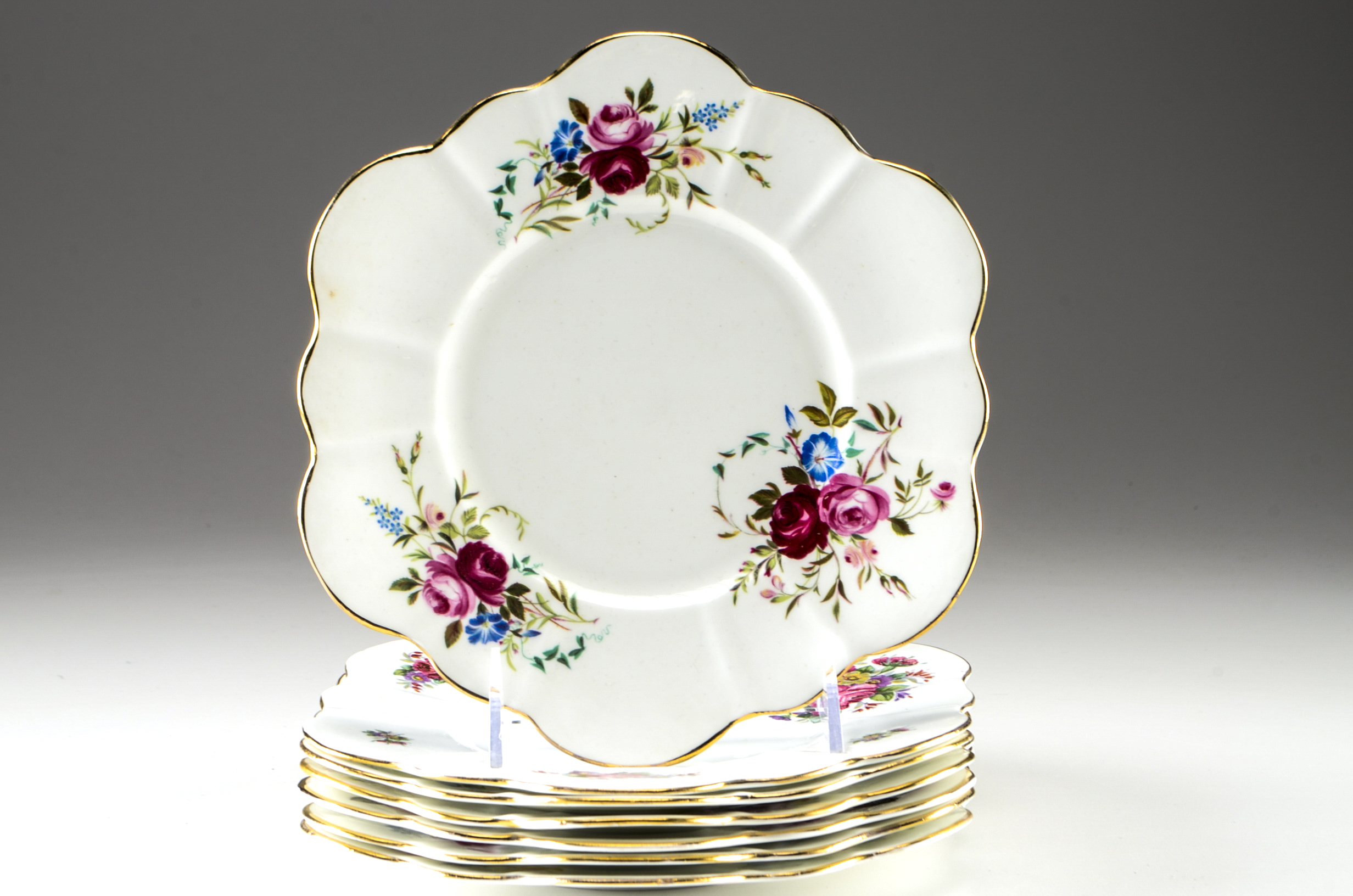 Collection of Royal Stuart Spencer Stevenson Plates