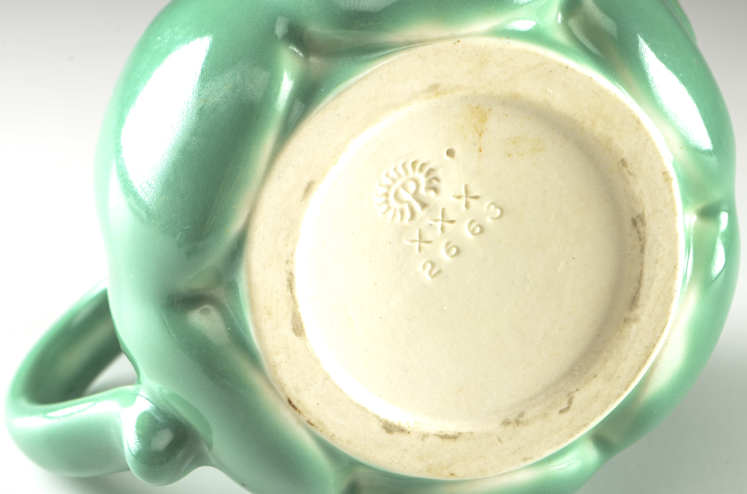 1930 Rookwood Pottery Pumpkin Tea Set