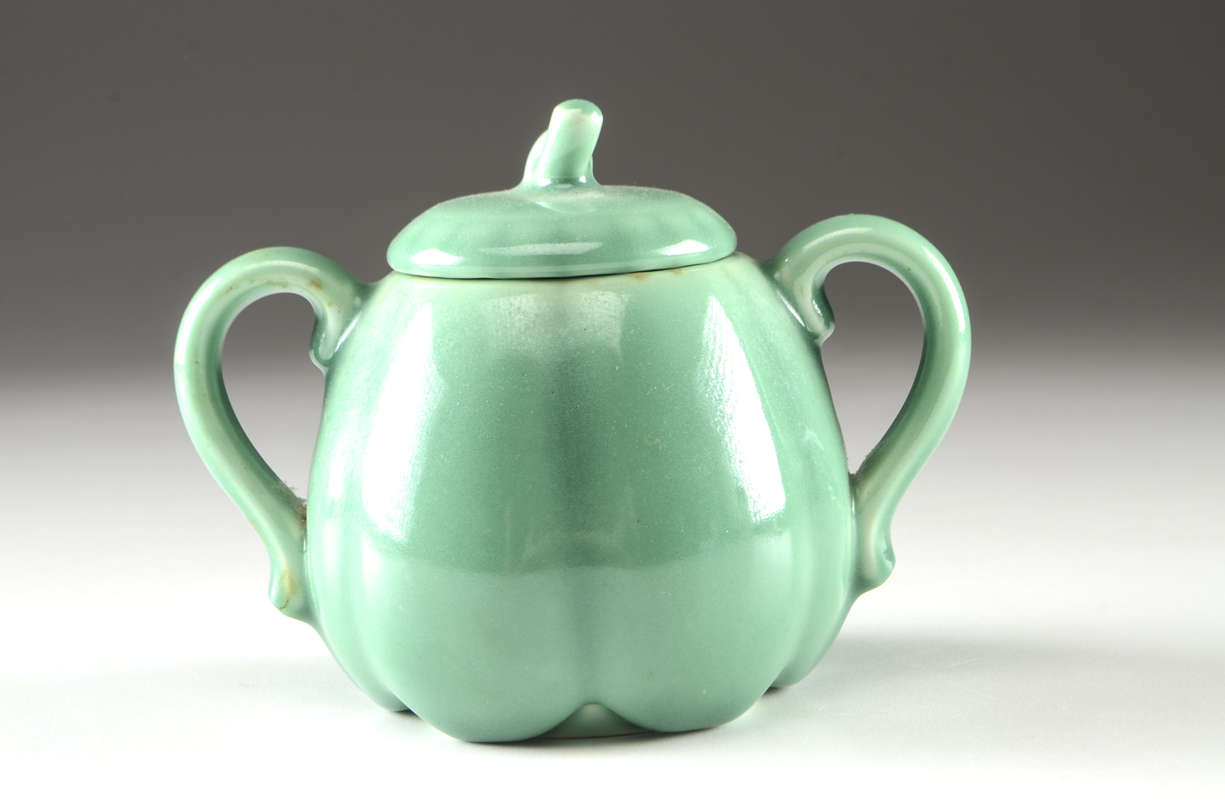 1930 Rookwood Pottery Pumpkin Tea Set