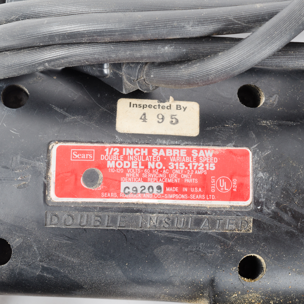 Craftsman Power Sabre Saw and Sander