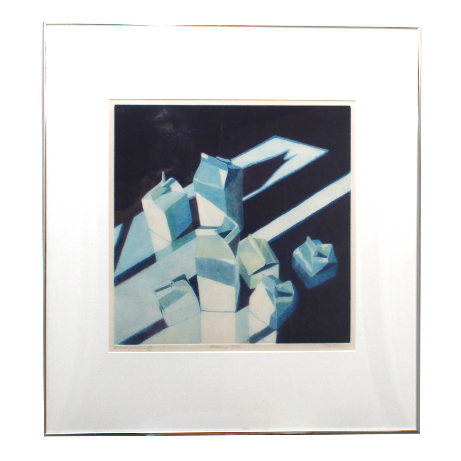 Linda Plotkin "Morning Table" Signed Artist's Proof Etching