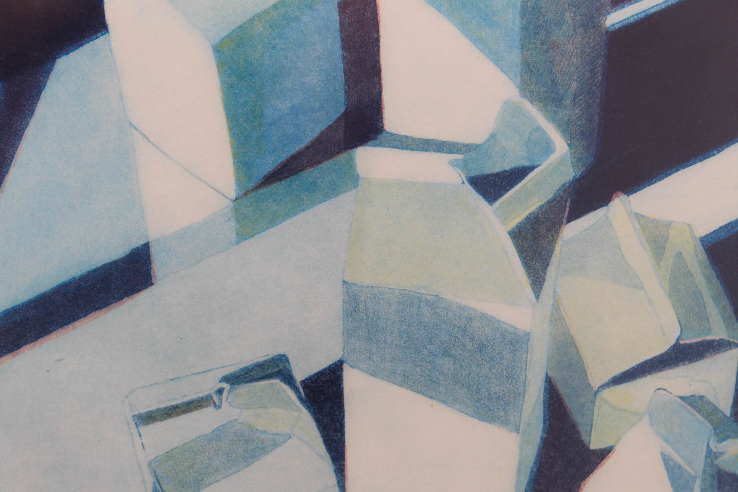 Linda Plotkin "Morning Table" Signed Artist's Proof Etching