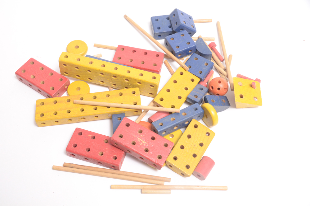 Vintage Peg Blox No. 25 By Playskool