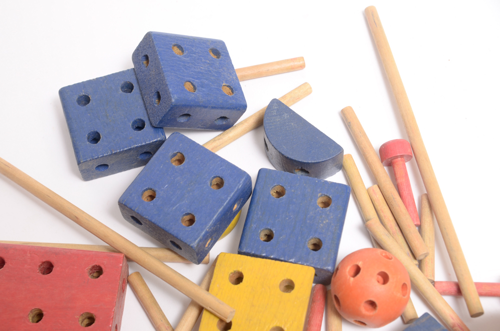 Vintage Peg Blox No. 25 By Playskool