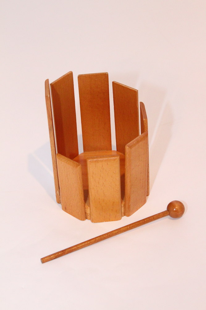 "Family Band" Home Percussion Set and "The Music Maker" Lap Harp