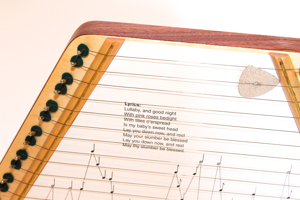 "Family Band" Home Percussion Set and "The Music Maker" Lap Harp