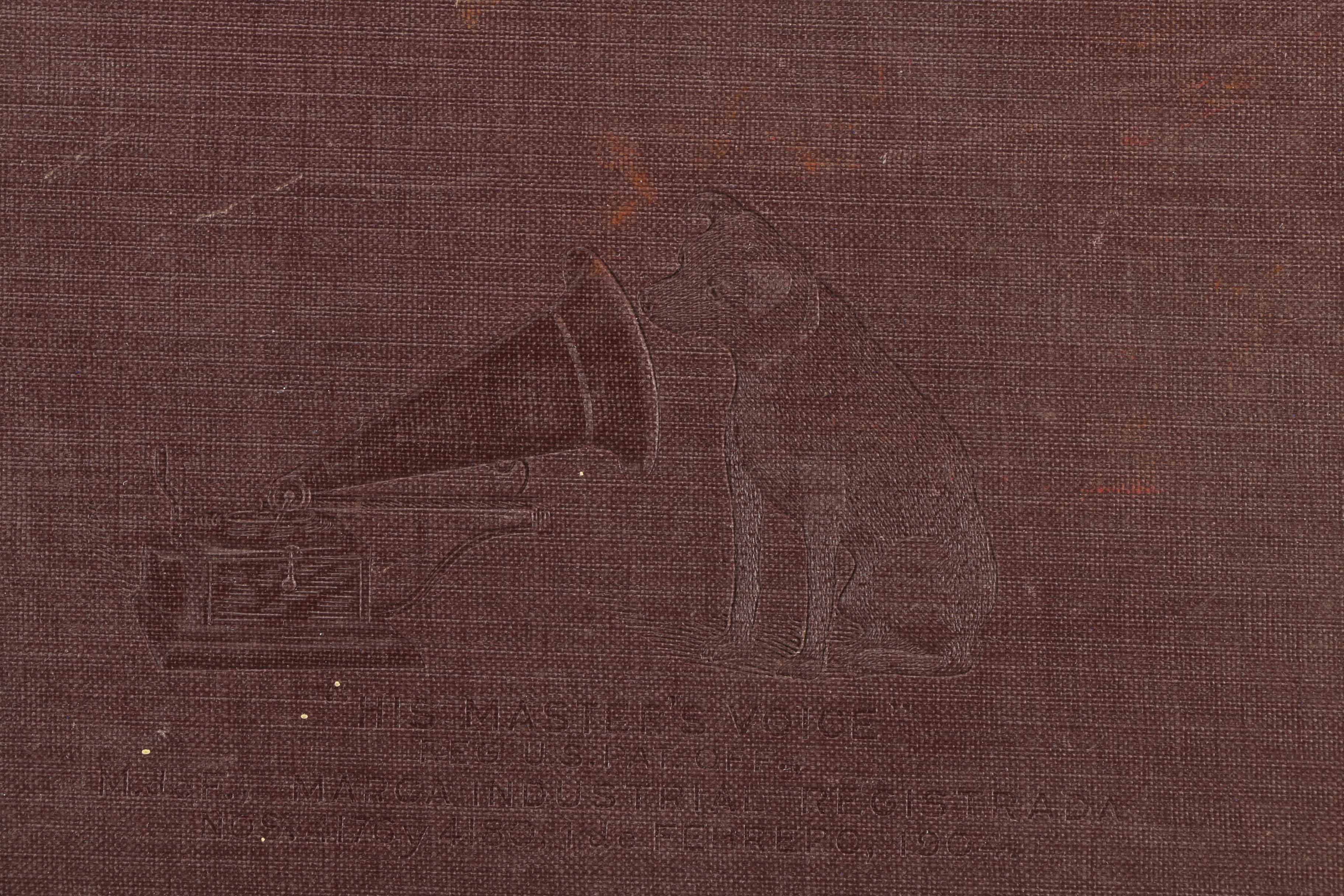 Vintage Records With Album Folders