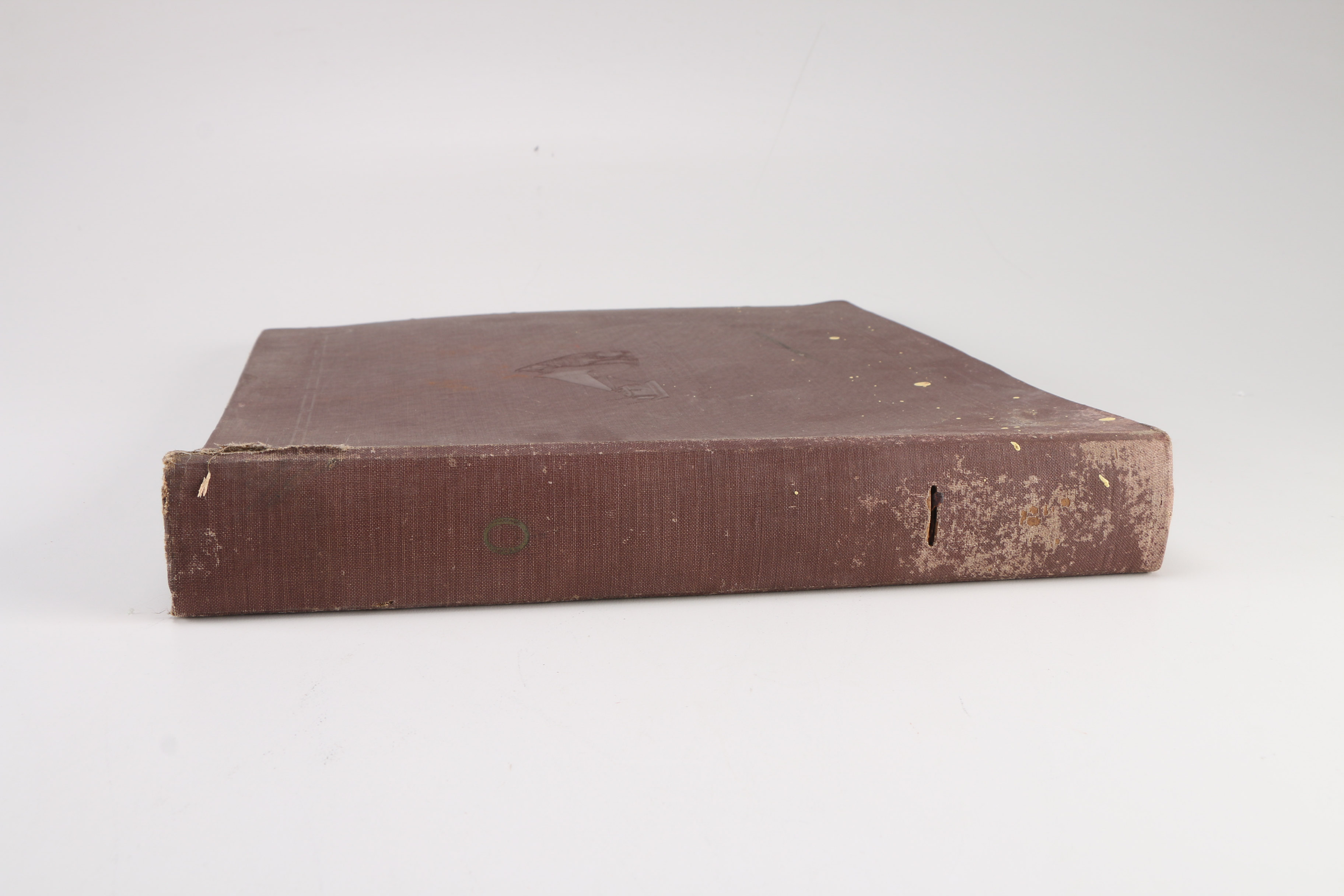 Vintage Records With Album Folders