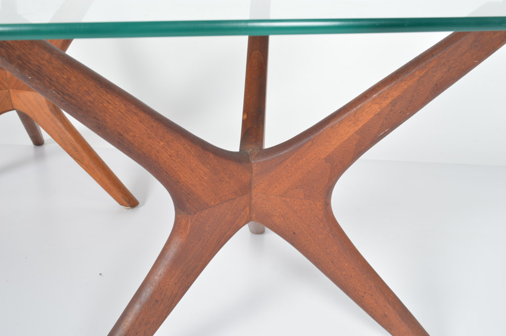 Two Adrian Pearsall Jacks End Tables