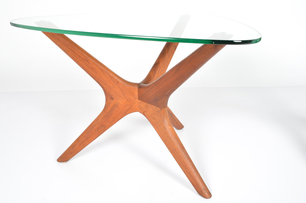 Two Adrian Pearsall Jacks End Tables