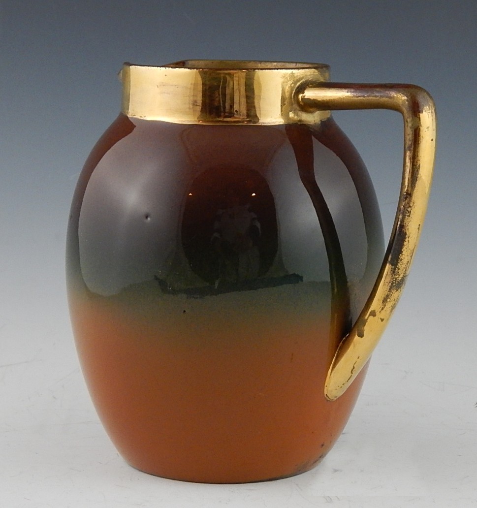 1887 Rookwood Pottery Handled Pitcher