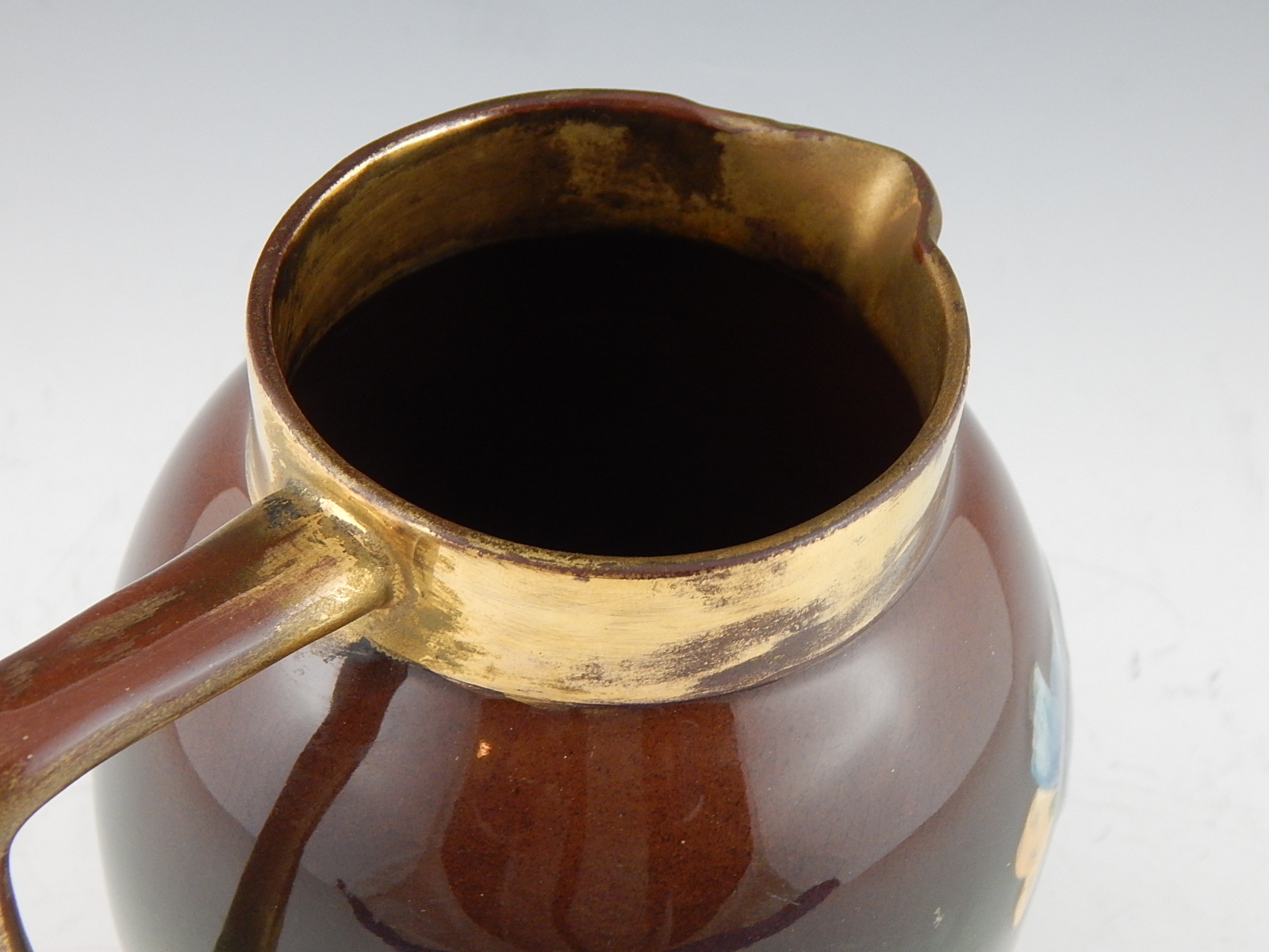 1887 Rookwood Pottery Handled Pitcher