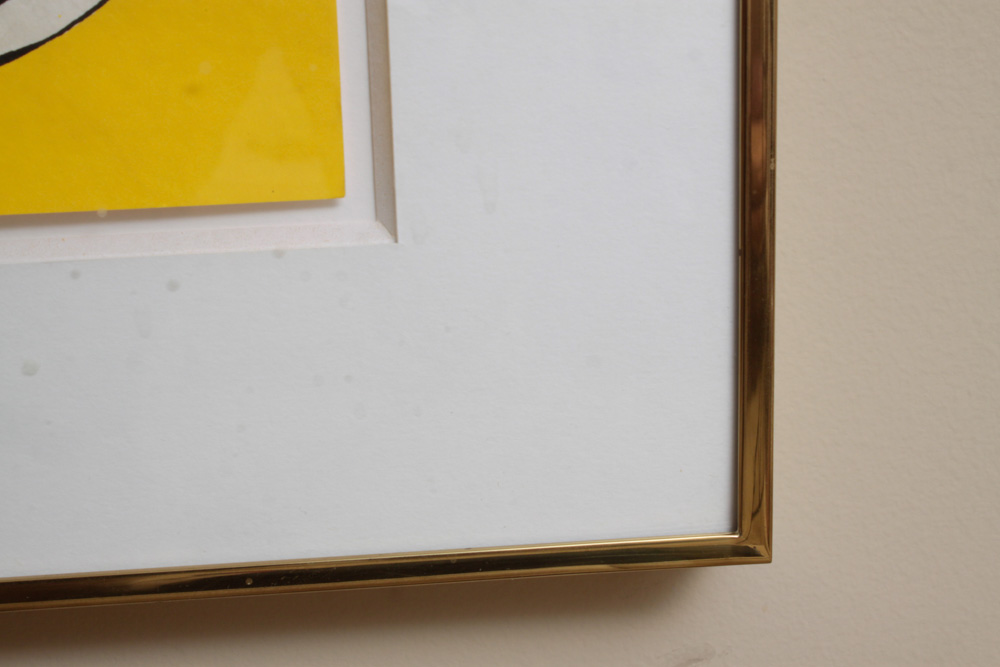 Alexander Calder Signed Limited Edition Lithograph "Phonograph"