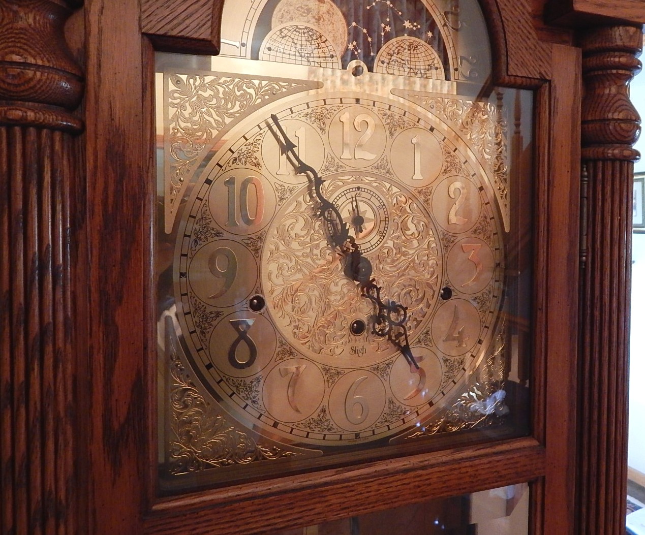 Sligh Grandfather Clock