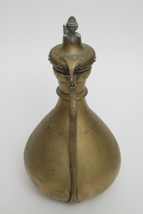 Vintage Brass Turkish Coffee Pot, Tray And Accessories