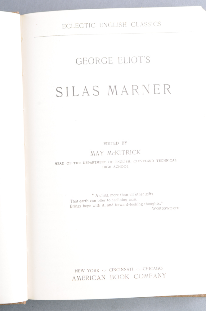 Eclectic English Classics