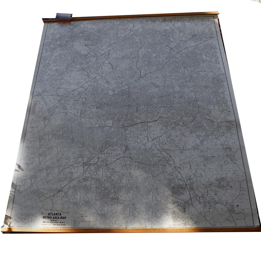 Atlanta Metro Area Pull Down Map