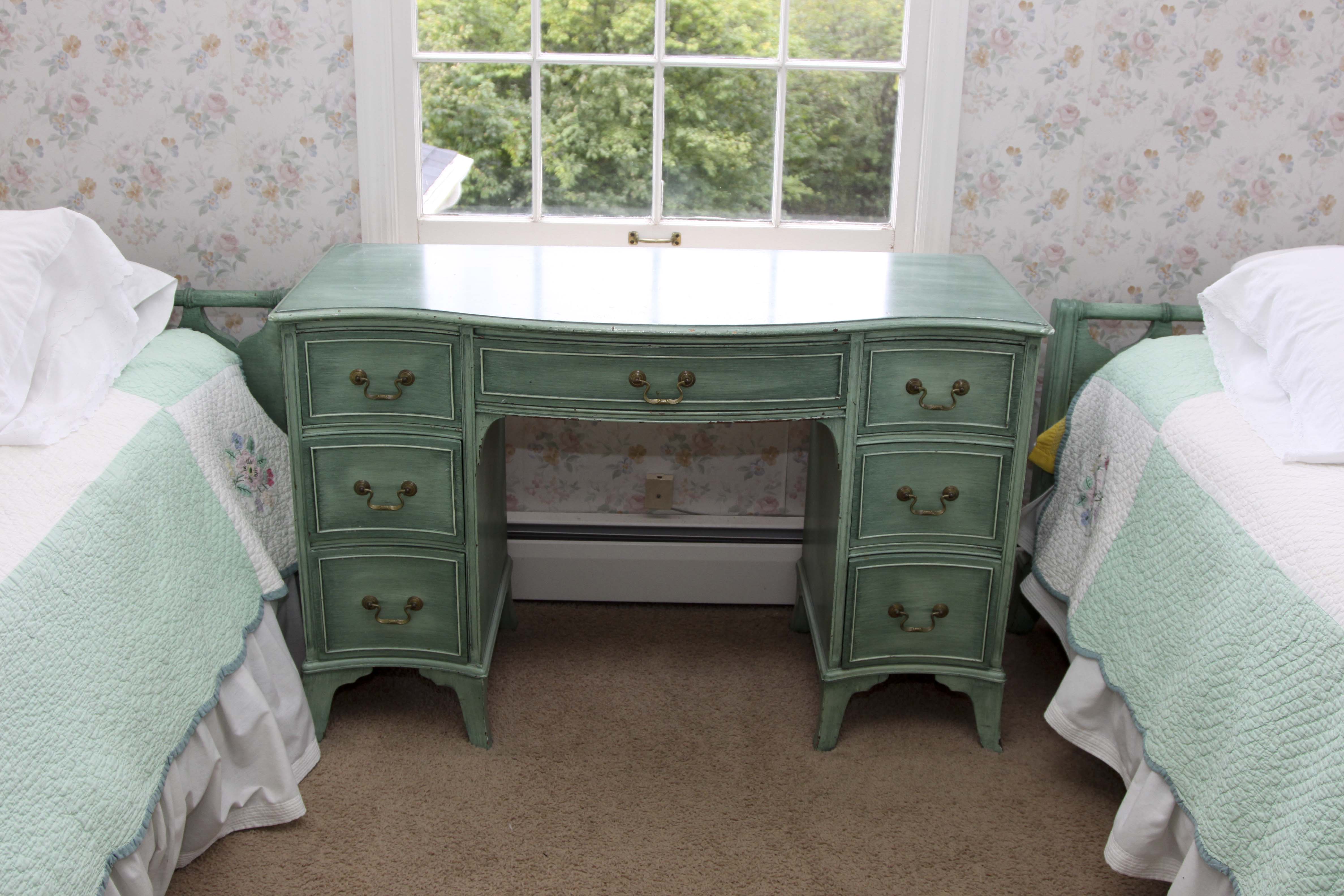 Pendleton Irwin Furniture Desk, Chair, Bookcase