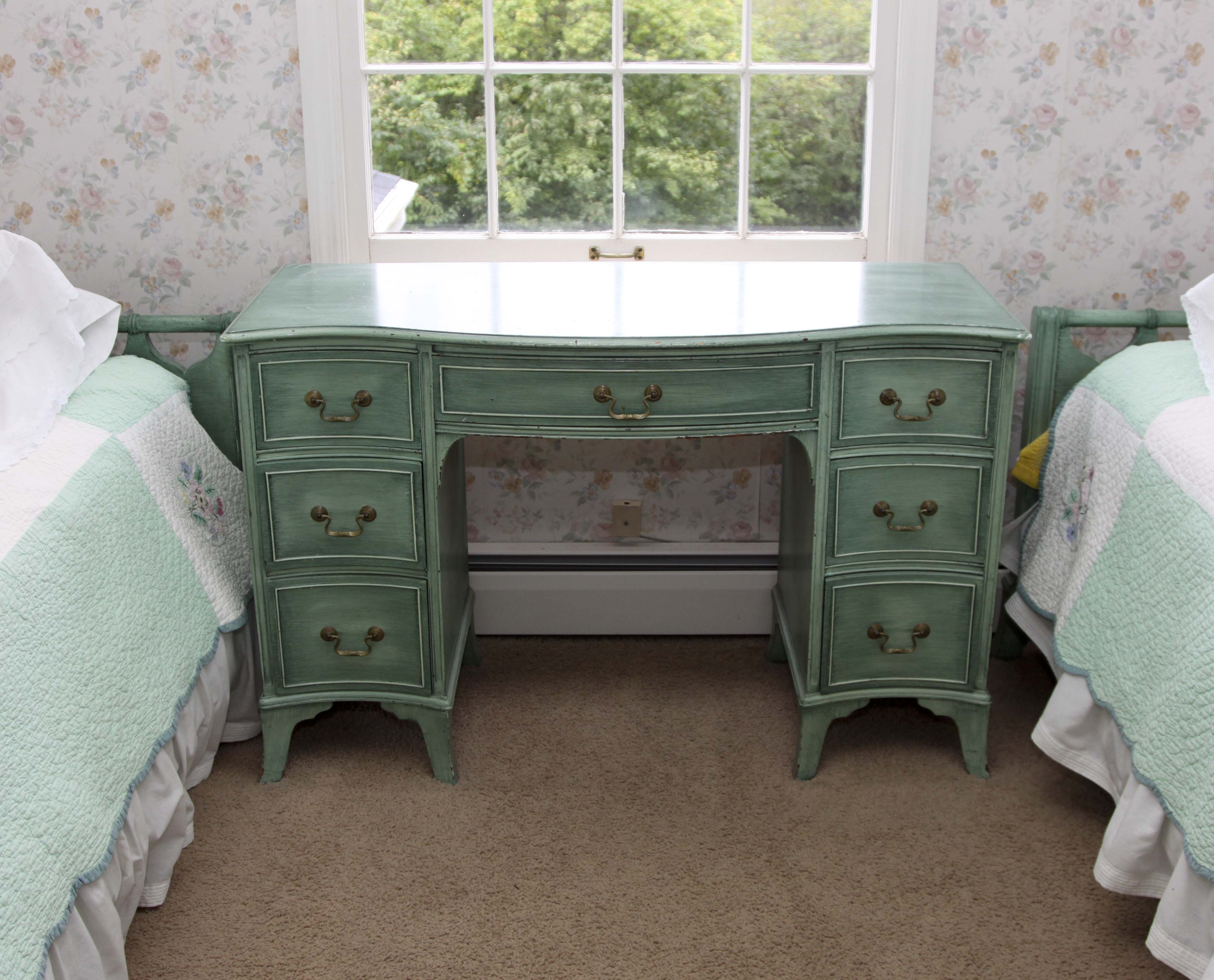 Pendleton Irwin Furniture Desk, Chair, Bookcase