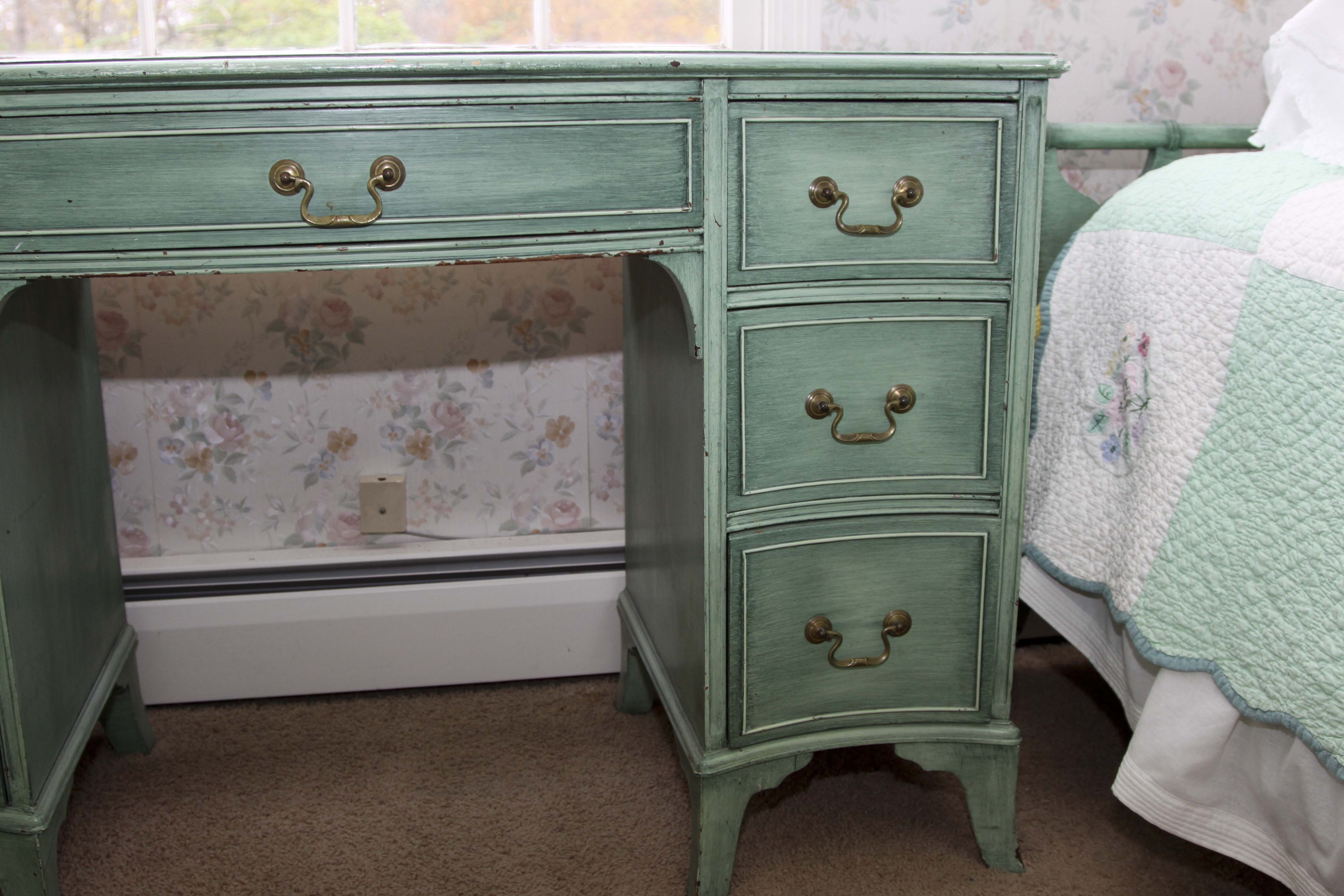 Pendleton Irwin Furniture Desk, Chair, Bookcase