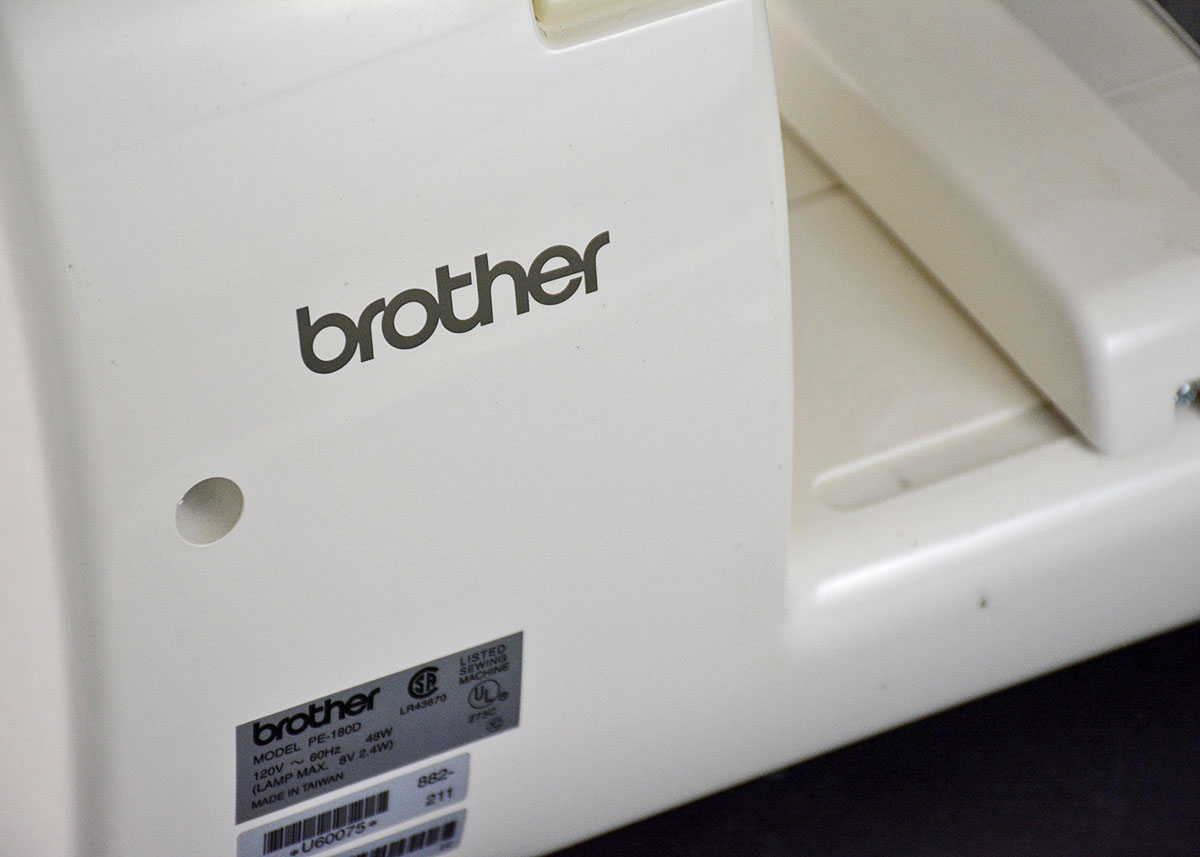 Brother PE-180D Personal Embroidery System and Accessories