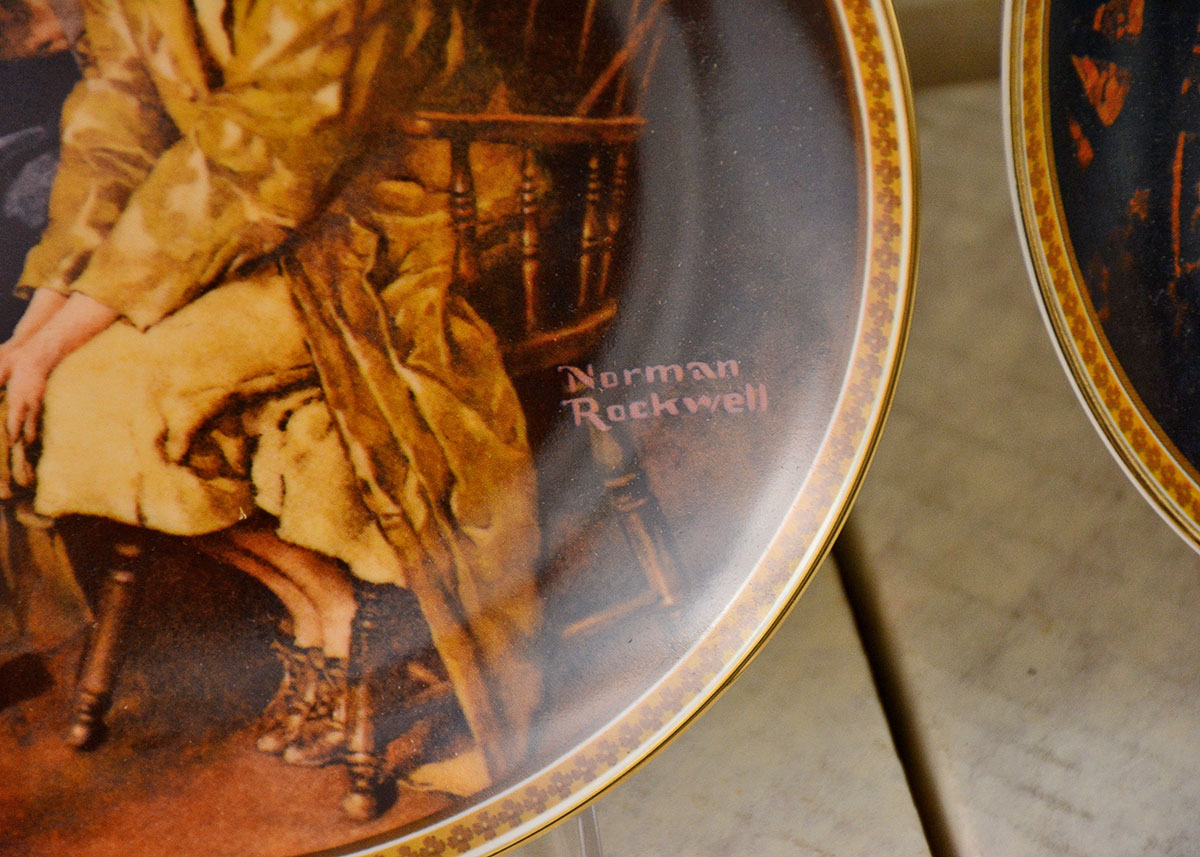 Norman Rockwell Collector Plates