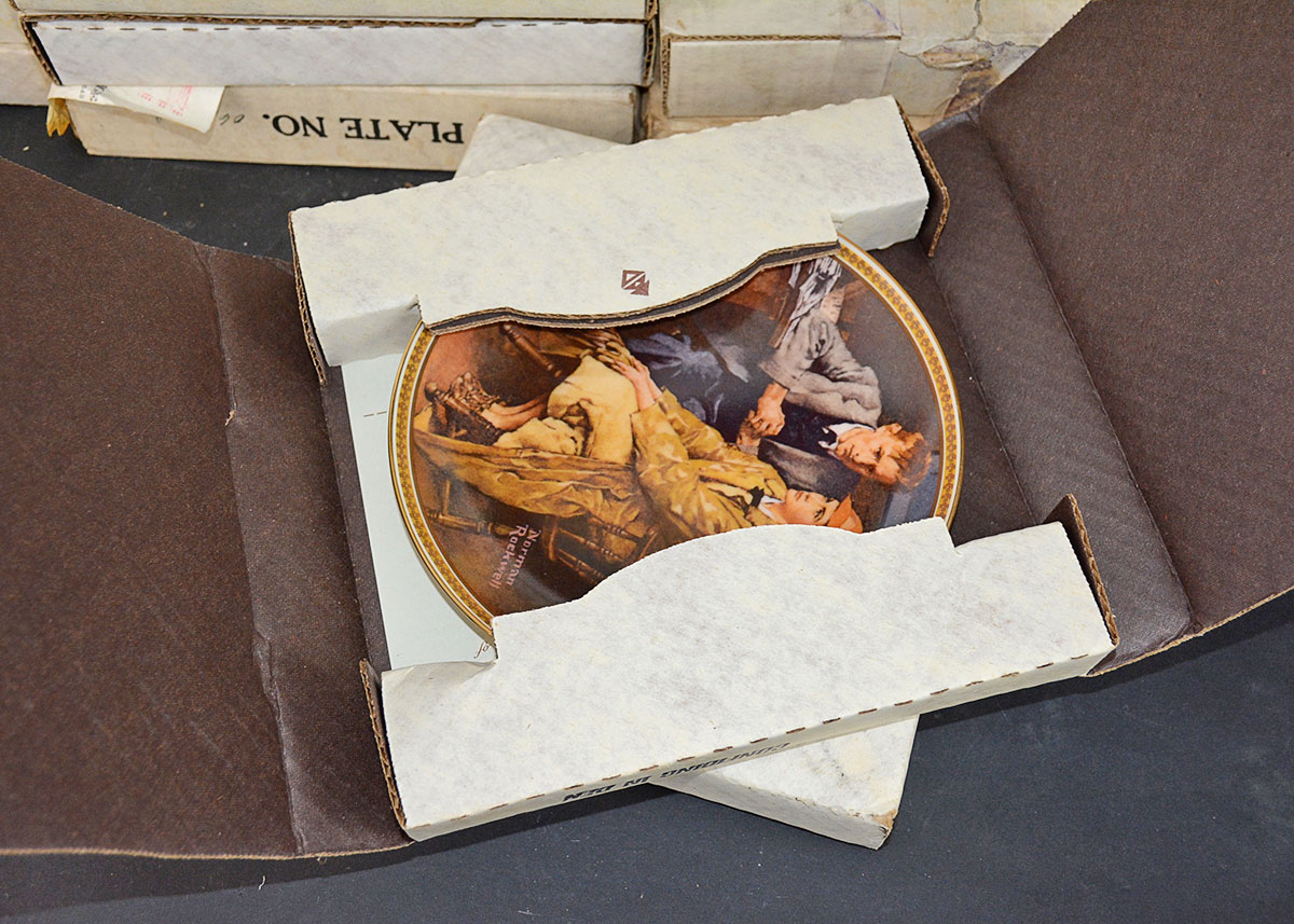Norman Rockwell Collector Plates