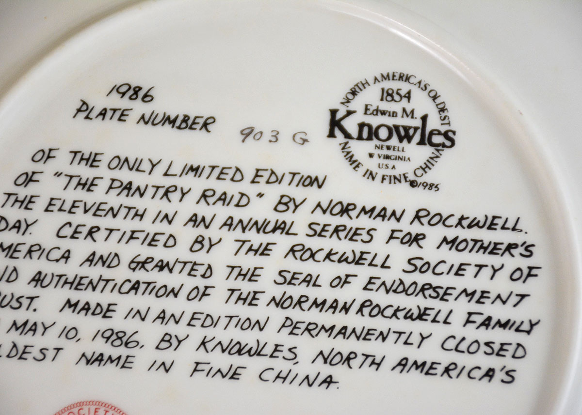Norman Rockwell Collector Plates