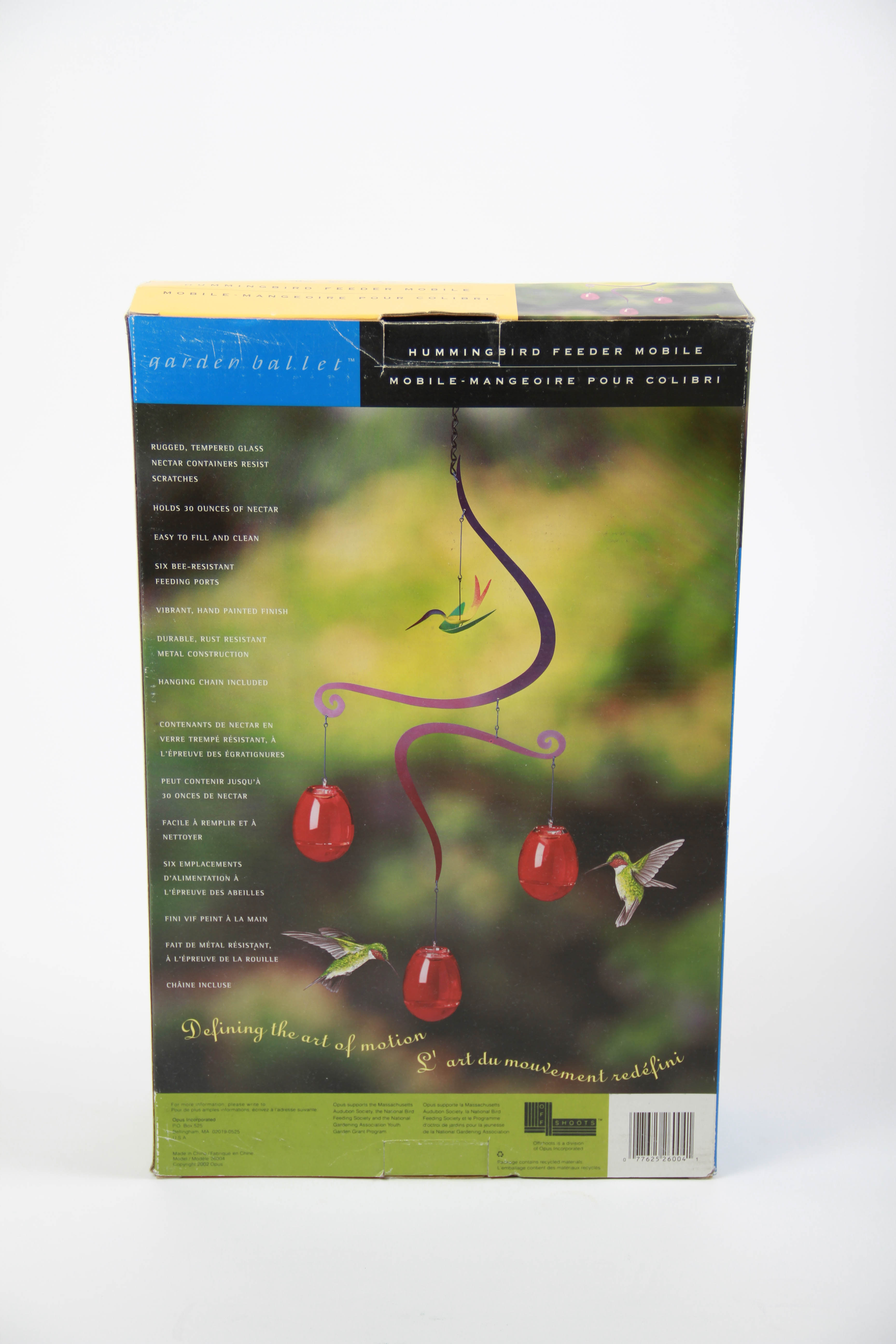 Garden Ballet and Par-A-Sol Hummingbird Feeders