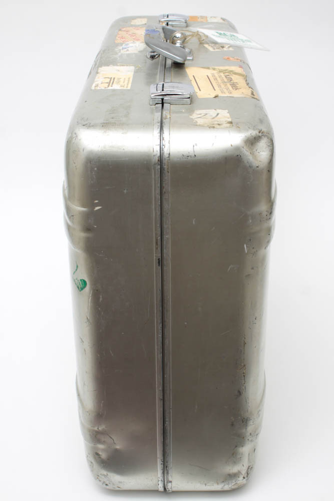 Vintage Zero Halliburton Aluminum Suitcase