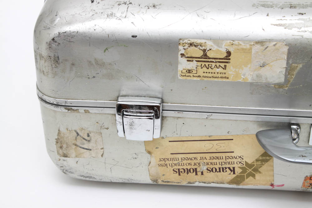 Vintage Zero Halliburton Aluminum Suitcase