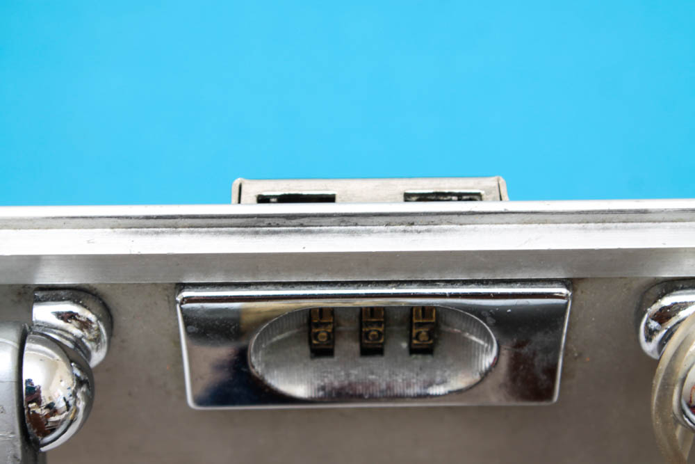 Vintage Zero Halliburton Aluminum Suitcase