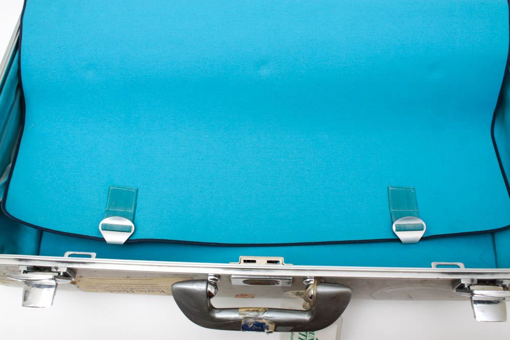 Vintage Zero Halliburton Aluminum Suitcase